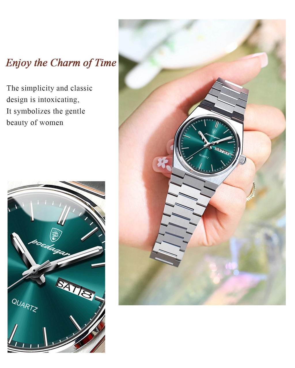 Majestic Elegant Timepiece for Women