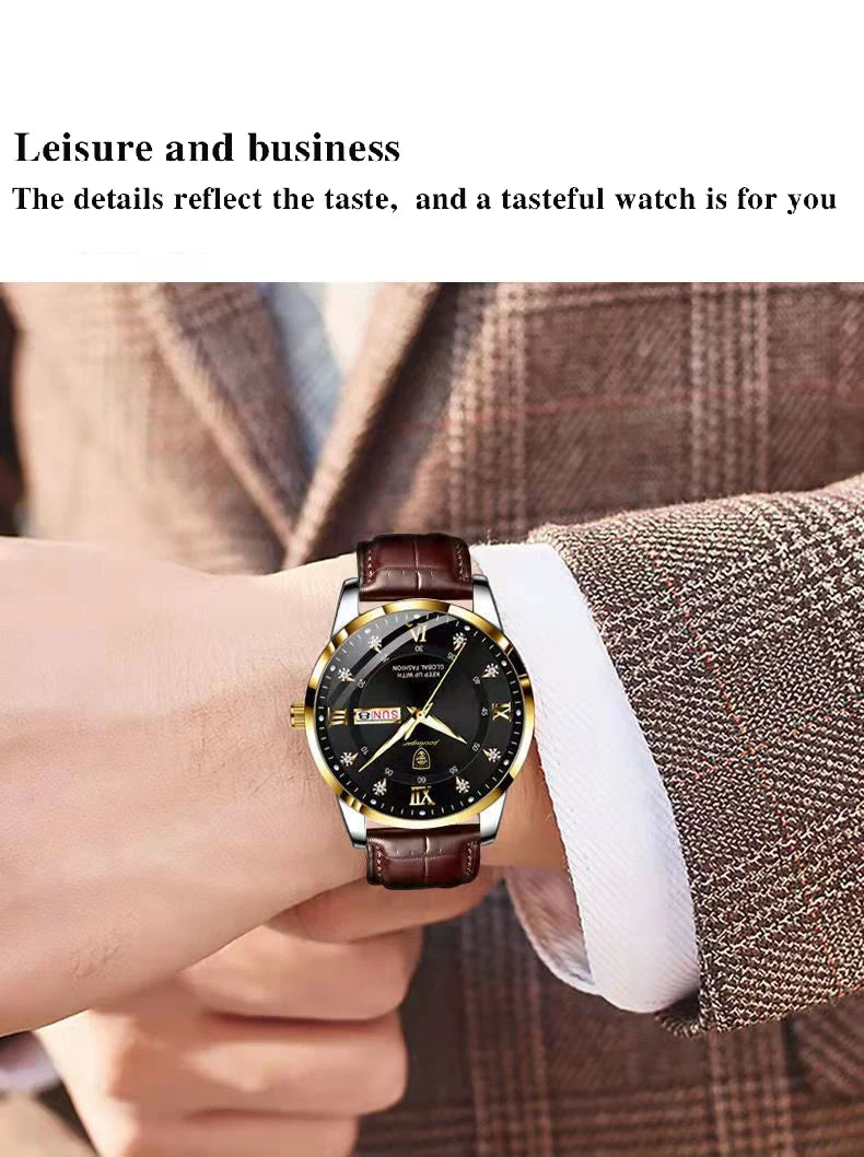 men's luxury wristwatch
